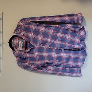 Adventura plaid button up, size S